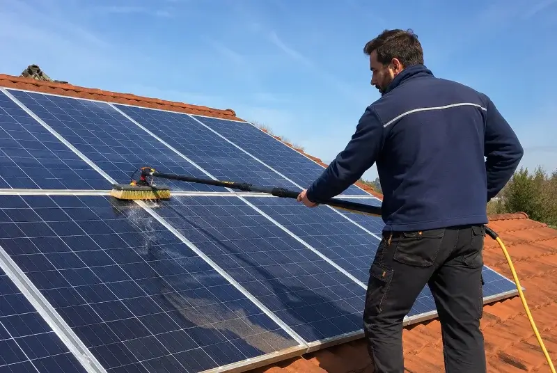 Nettoyage et entretien de panneaux solaires à Mouilleron-Saint-Germain